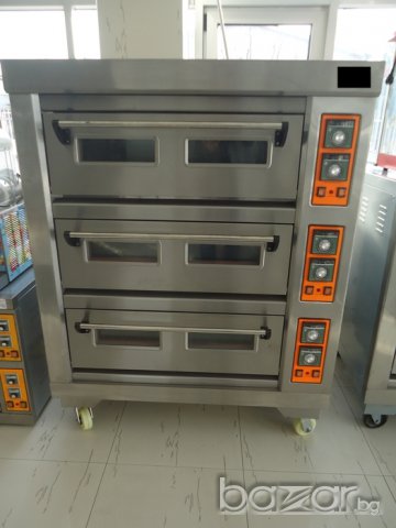 Тройна фурна за закуски внос от Европа- една година гаранция 6 тави  x  400  x 600 външни размери ви
                
                гр. Хасково, Център
                днес
                                    3 900 лв 
                    1 994,03 € Тройна фурна за закуски внос от Европа- една година гаранция 6 тави  x  400  x 600 външни размери ви
                
                гр. Хасково, Център
                днес
                                    3 900 лв 
                    1 994,03 €