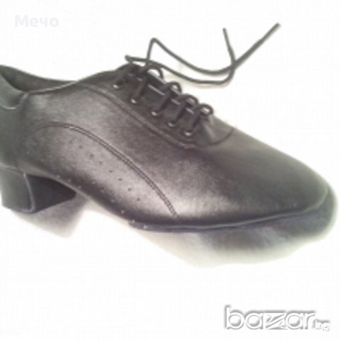 НОВИ НАЛИЧНИ мъжки обувки за спортни танци,салса,кизомба,танго черна кожа за крак от 24 до 27 см., снимка 3 - Други - 7661821