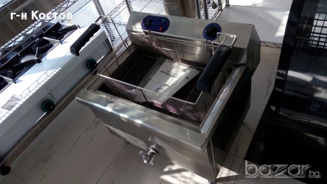 1.Професионален електрически фритюрник за мекици,понички,пирожки,за големи продукти, единичен, 43 ли
                
                гр. Хасково, Център
                днес
                                    1 290 лв 
                    659,56 € 1.Професионален електрически фритюрник за мекици,понички,пирожки,за големи продукти, единичен, 43 ли
                
                гр. Хасково, Център
                днес
                                    1 290 лв 
                    659,56 €