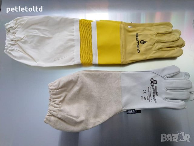 Ръкавици пчеларски с ръкавели