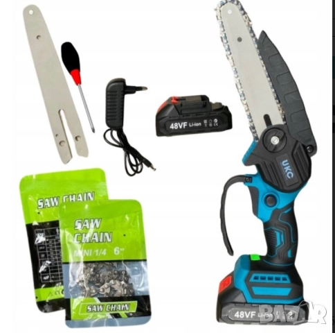 Акумулаторна резачка за клони UKC 48V КОМПЛЕКТ + 2 вериги →
		Обява 52242803
