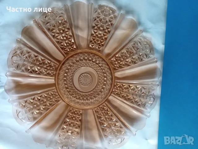 Голяма стъклена чиния за торта-9лв. →
		Обява 49401513