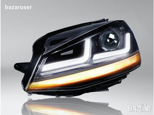 Комплект LED фарове Osram LEDriving Black Edition за VW Golf VII 2012-2016, ляв и десен