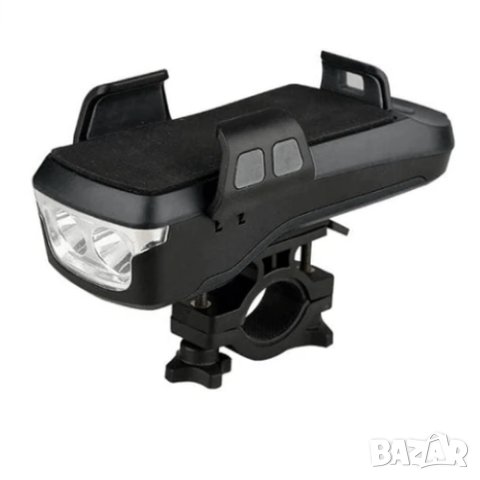 Водоустойчив фенер за велосипед 4в1 CK-2020