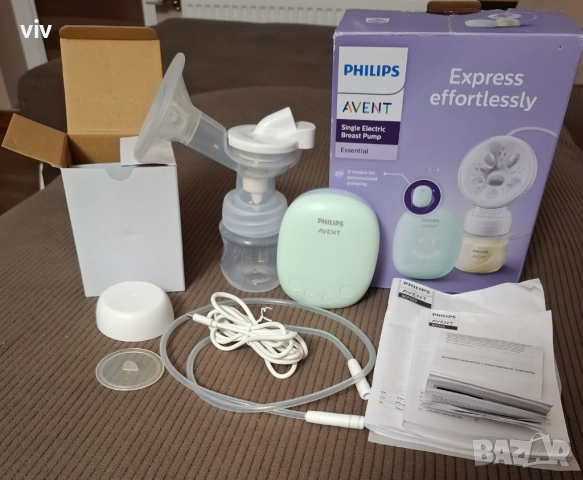 Помпа за кърма Philips AVENT Essential SCF323/11, с →
		Обява 52344207