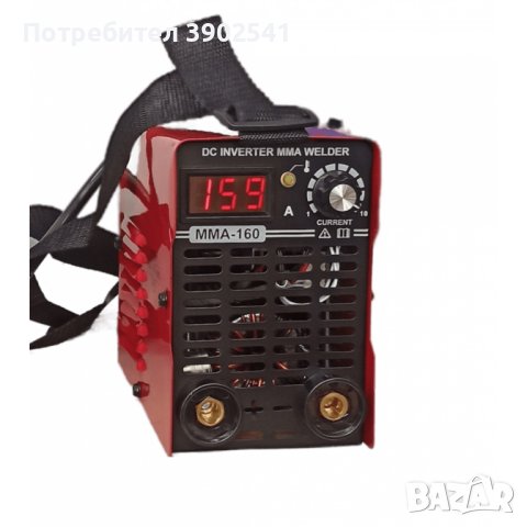 Super Mini Инверторен електрожен Greenyard – IGBT – ММА 160А с дигитален диспей-електроди 1мм до 4мм →
		Обява 43102985
