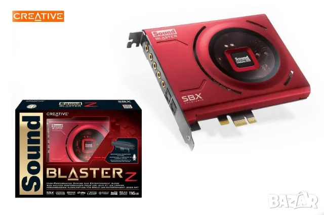 Creative Sound Blaster Z SE Звукова карта/PCI-e/5.1