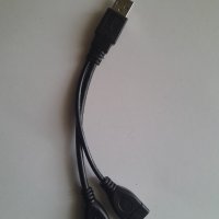 Висококачествен USB 2.0 кабел USB двоен сплитер