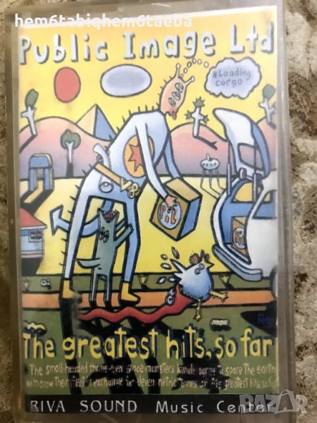 Рядка касетка PUBLIC IMAGE LIMITED Sex Pistols Greatest Hits so Far Riva Sound в Аудио
