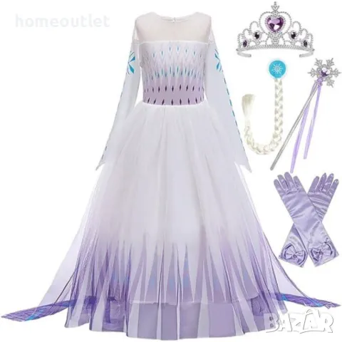 ПРОМОЦИЯ Рокля и аксесоари “Замръзналото кралство” (Елза и Анна)