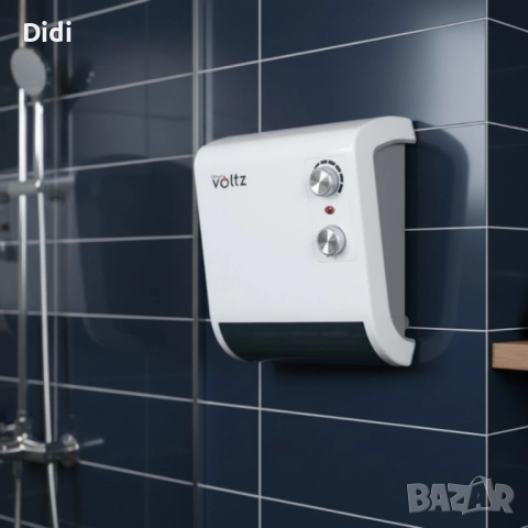 Отоплителна печка за баня Voltz OV51970J – 2000W, вентилатор, водоустойчива →
		Обява 51852846