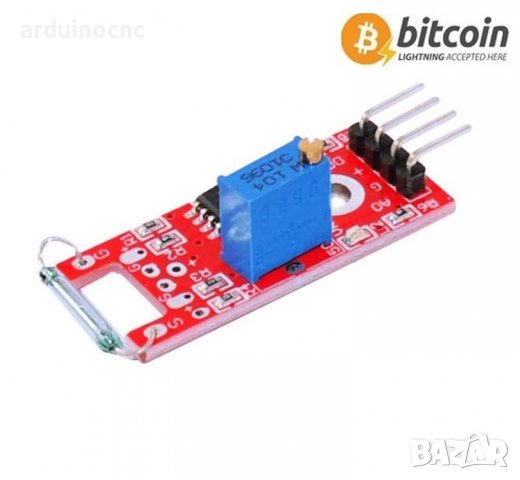 Магнитен датчик модул KY-025 Reed sensor module switch MagSwitch Arduino Ардуино  →
		Обява 38831850