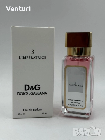 Дамски мини парфюм Dolce&Gabbana L’Imperatrice 3 EDP 38ml →
		Обява 52291597