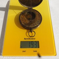 Масивен компас от бронз със слънчев часовник, снимка 7 - Подаръци за мъже - 43258613