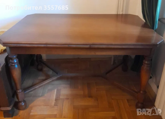 комплект маса,столове, кресло
                
                гр. Русе, Център
                днес
                                    1 200 лв 
                    613,55 € комплект маса,столове, кресло
                
                гр. Русе, Център
                днес
                                    1 200 лв 
                    613,55 €