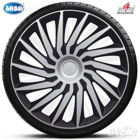 К-т тасове Тас Argo 14",15" 15516-KENDO SILVER BLACK4",