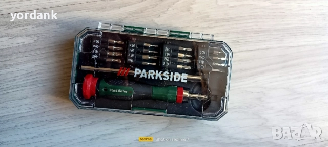 Parkside комплект тресчотка с битове 18 части в кутия
                

                гр. Асеновград, Пловдив
                днес

                                                            13,99 лв 
                        7,15 €