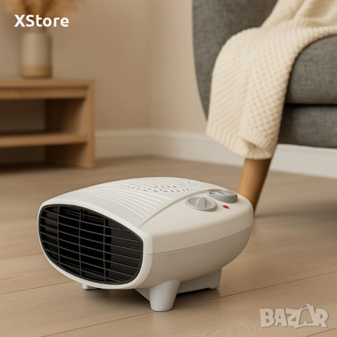 Отоплителна вентилаторна печка Voltz V51970E – 2000W, бял →
		Обява 51852855