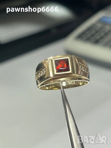 Златен пръстен 14 карата