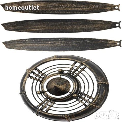 ПРЕОЦЕНЕНО Интериорна декорация в индустриален стил със стенен монтаж MGZ-037