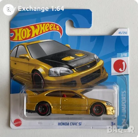 Hot Wheels Honda Civic SI  →
		Обява 49201457