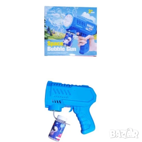 Пистолет за сапунени балони с батерии