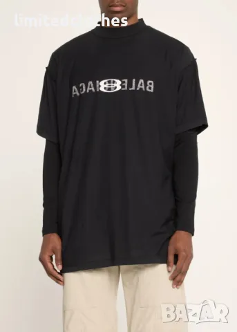 BALENCIAGA Inside-Out Logo Print Мъжка / Дамска Тениска size 3 (XL) →
		Обява 47287238