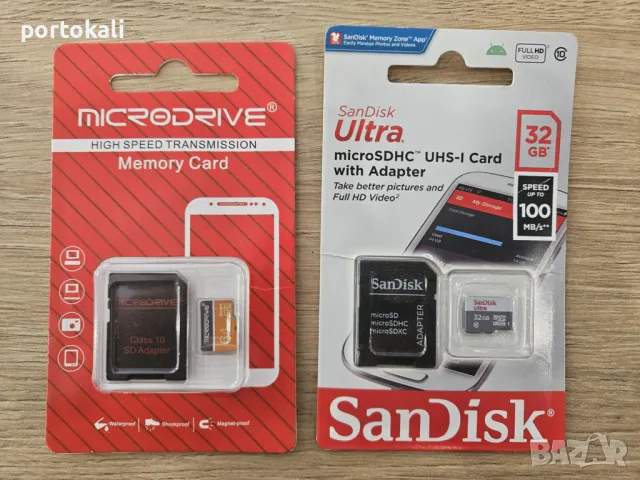 +Гаранция! Ново! Карта памет 32GB 64GB