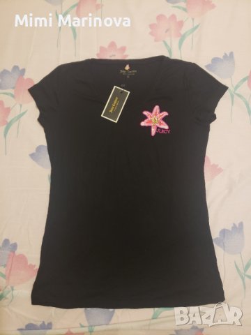 Памучна тениска Juicy Couture
