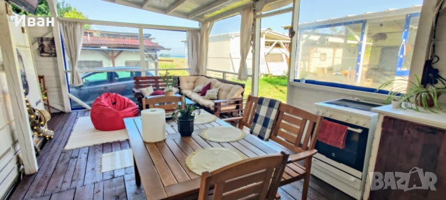 Каравана под наем в къмпинг Китен на метри от водата и пясъка →
		Обява 48970014