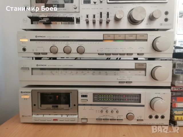Hitachi дек тунер и усилвател  →
		Обява 51384730
