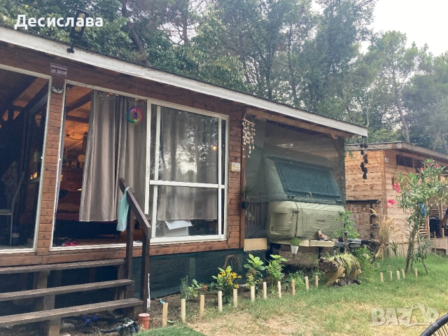 Каравана под наем – къмпинг “4 сезона”, Градина, Черноморец →
		Обява 52288045