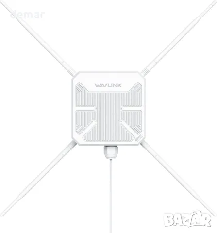 WAVLINK WiFi5 Външна безжична точка за достъп,AC1200 4x7dBi антени,PoE