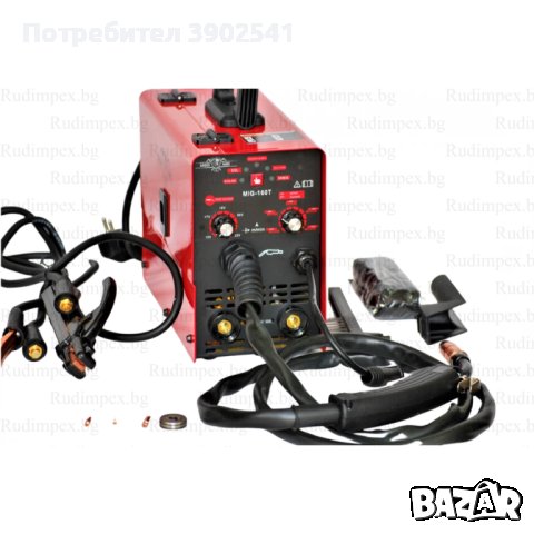 Телоподаващо устройство и инверторен електрожен с функция Аргон, 160А,  3 в 1 MIG/MMA/LIFT TIG →
		Обява 43103144