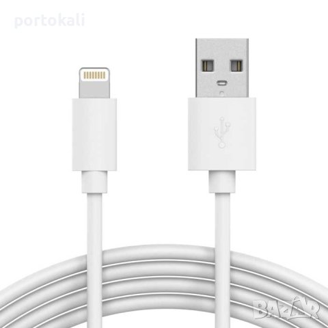 Кабел Lightning Apple iPhone USB(A) – Lightning, 1.0m, НОВ
