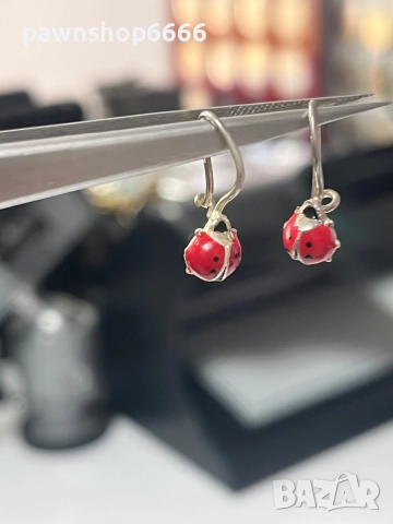 Сребърни обеци 925