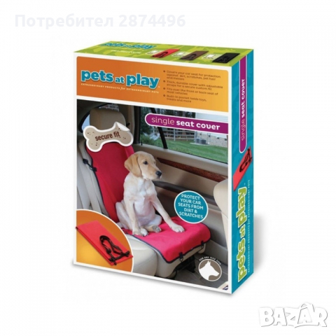 PAWS ПОСТЕЛКА ЗА АВТОМОБИЛНА СЕДАЛКА