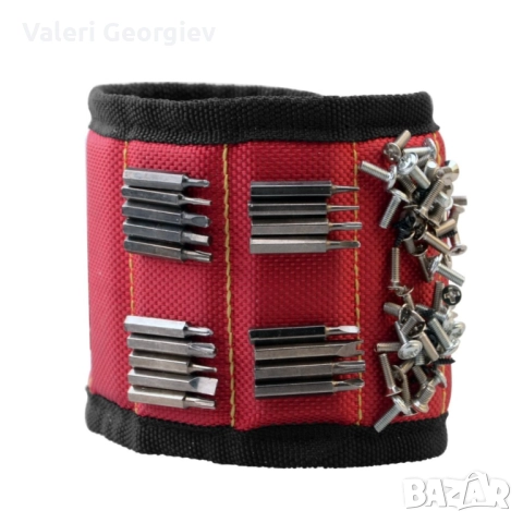 Магнитна гривна /лента за инструменти – синя или черна →
		Обява 52418403