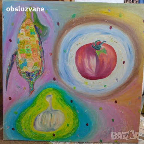 "Кукуруз, домат и чесън" 💥