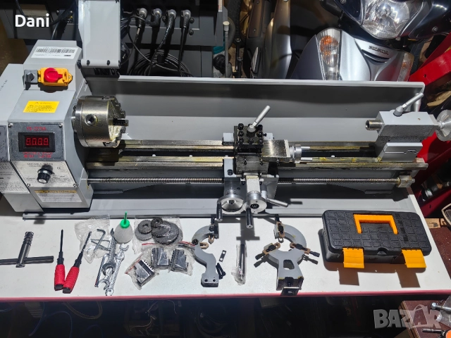 Малък струг за метал 1100w.750мм. →
		Обява 52295965