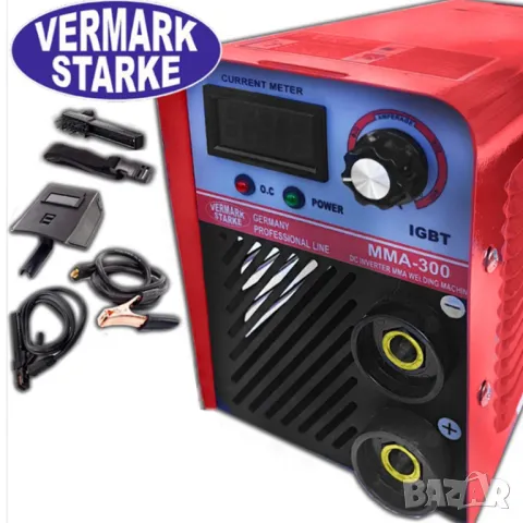 Инверторен Електрожен Vermark Starke 300A Немски →
		Обява 47437449