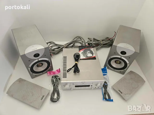 Усилвател Ресийвър комплект + тонколони Audio Pro Stereo One Ace Plus