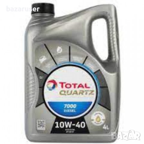 Двигателно масло TOTAL 10W40 Quartz Diesel 7000 4л.