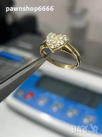 Златен пръстен 18 карата