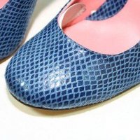 FORNARINA-нови сини обувки Форнарина-39 номер , снимка 5 - Дамски обувки на ток - 19705918