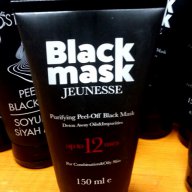BLACK маска за лице ORIGINAL черна маска PEEL АКНЕ АКНЕ АНТИ-АКНЕ петна черна маска 150ml., снимка 2 - Козметика за лице - 16436206
