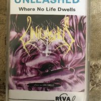 Рядка касетка! Unleashed - Where no Life Dwells-Riva Sound, снимка 1 - Аудио касети - 24583838