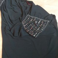Блузка с ефектни ръкави, снимка 2 - Корсети, бюстиета, топове - 20290224
