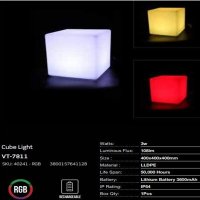 LED RGB Тяло Куб, снимка 2 - Градински мебели, декорация  - 25070174