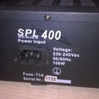 skytec spl400 stereo amplifier-внос швеицария, снимка 15 - Ресийвъри, усилватели, смесителни пултове - 22600320